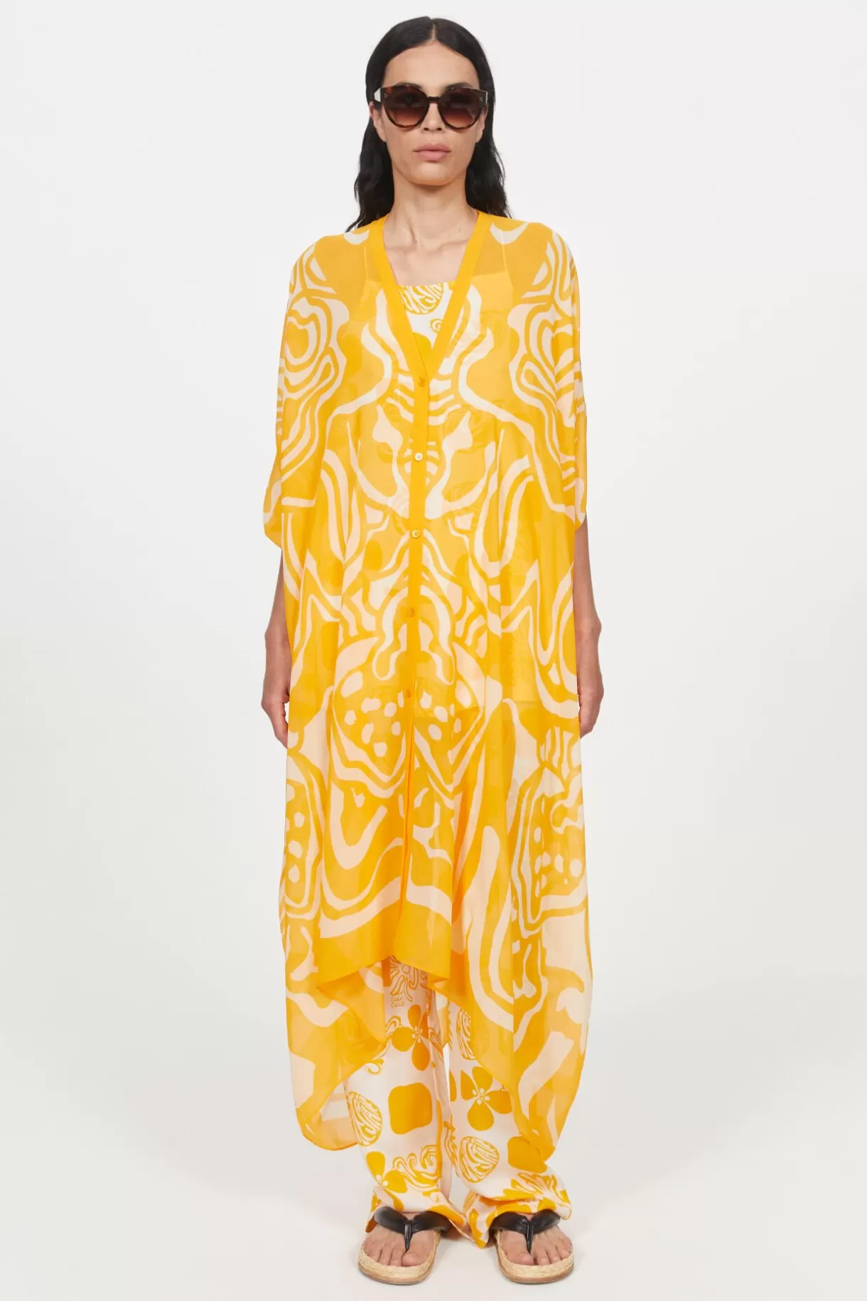 Women Rodebjer Agave Cosmic Bloom Caftan