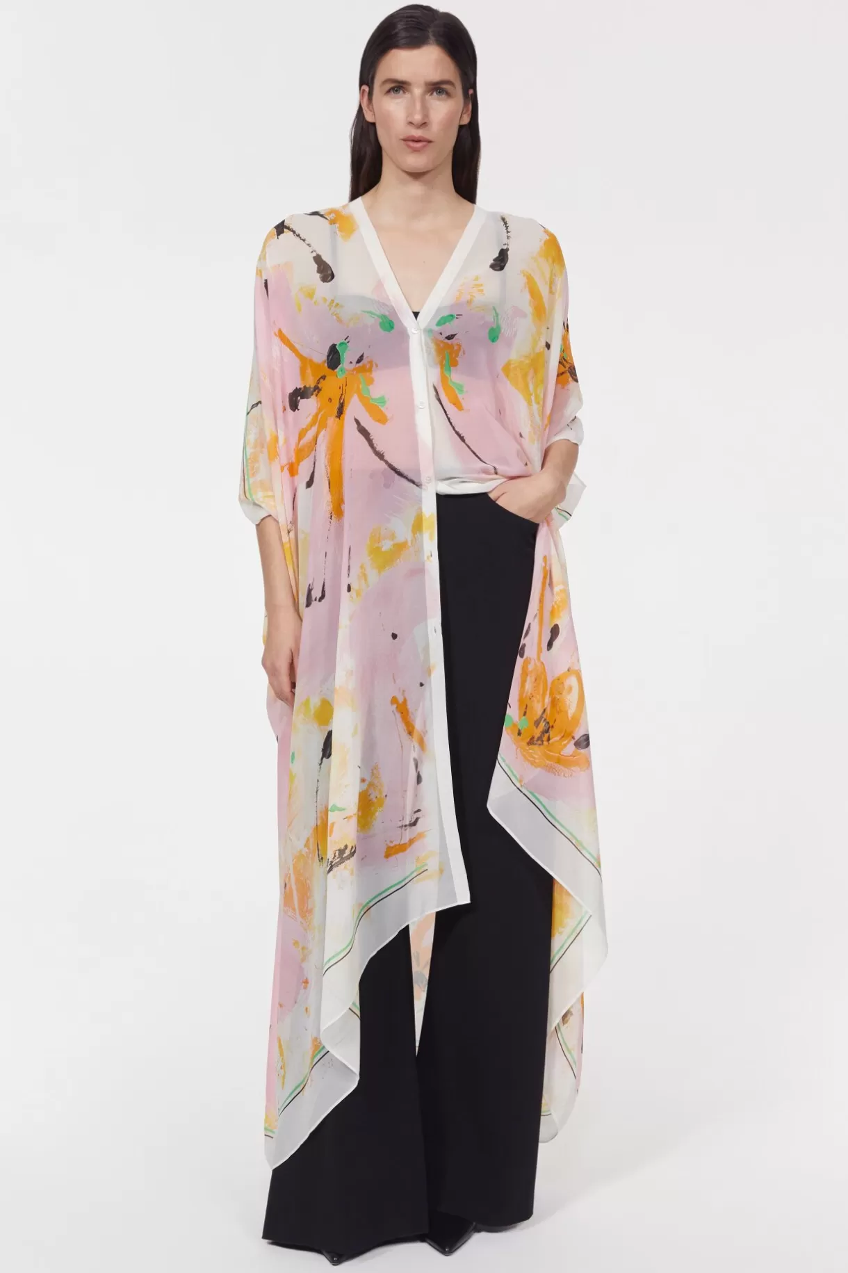 Women Rodebjer Agave Floral Caftan