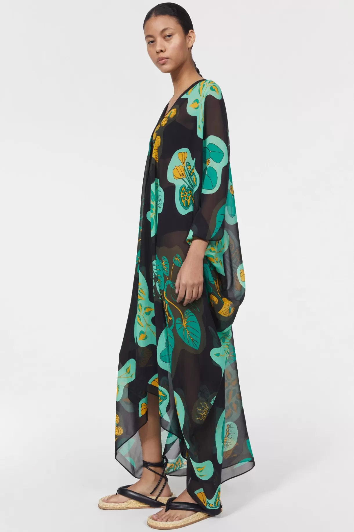 Women Rodebjer Agave Leaf Caftan