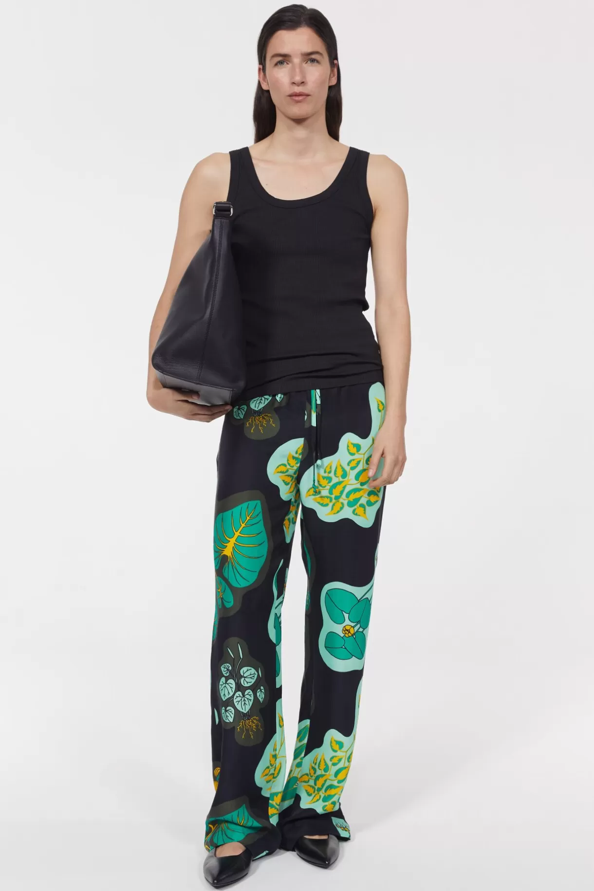 Women Rodebjer Lunara Leaf Pants