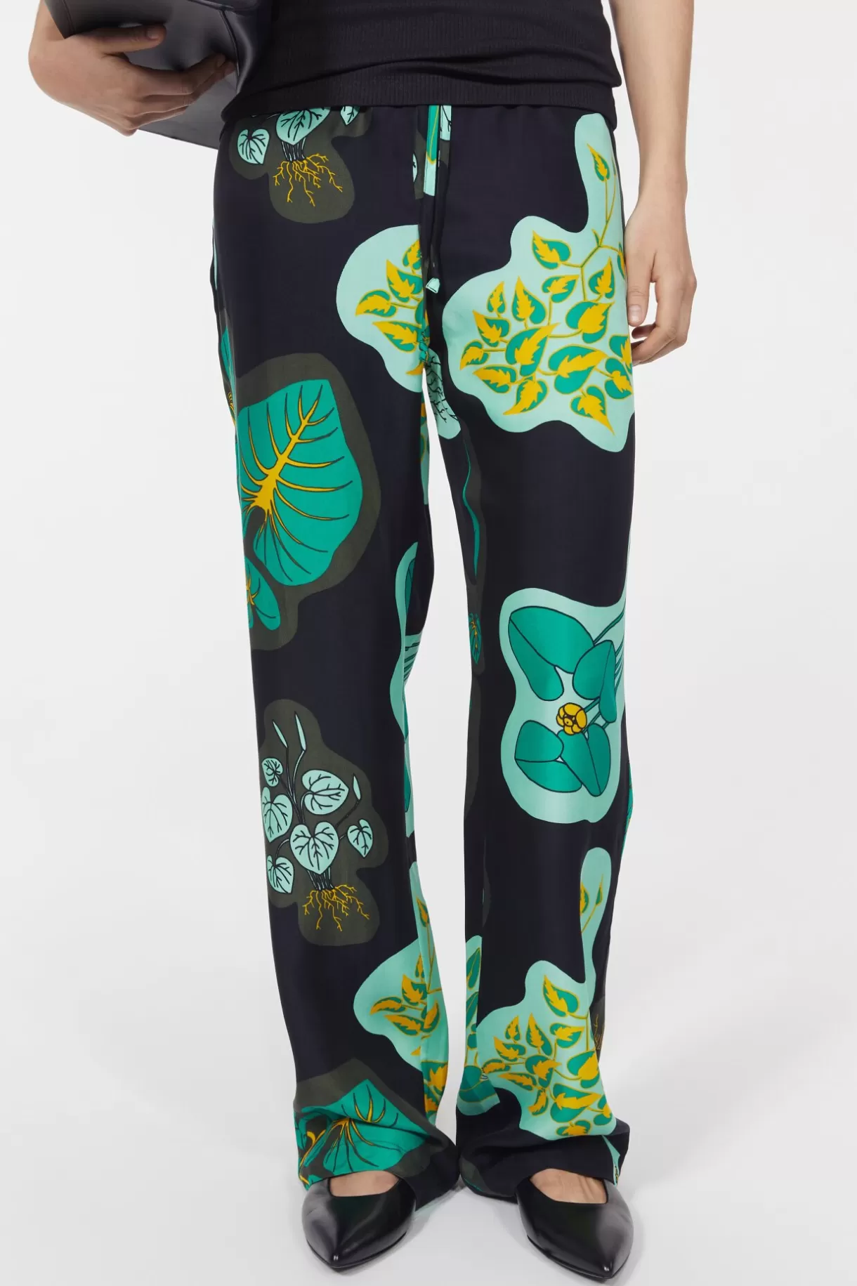 Women Rodebjer Lunara Leaf Pants