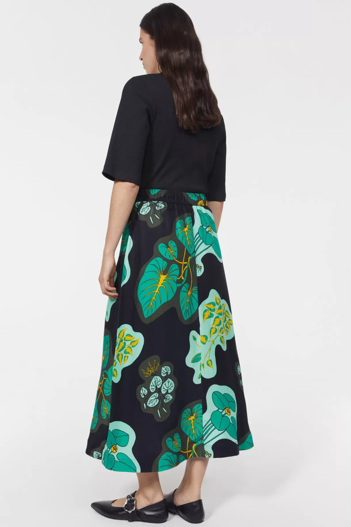 Women Rodebjer Marla Leaf Skirt